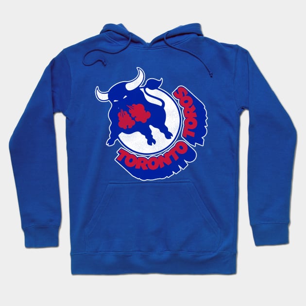 Defunct Toronto Toros Hockey Team Hoodie by Defunctland